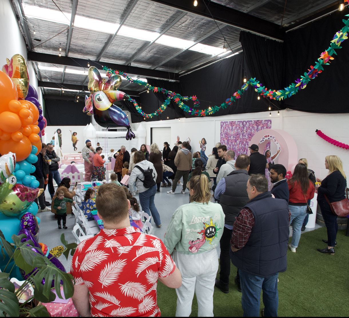 Event in Full Swing